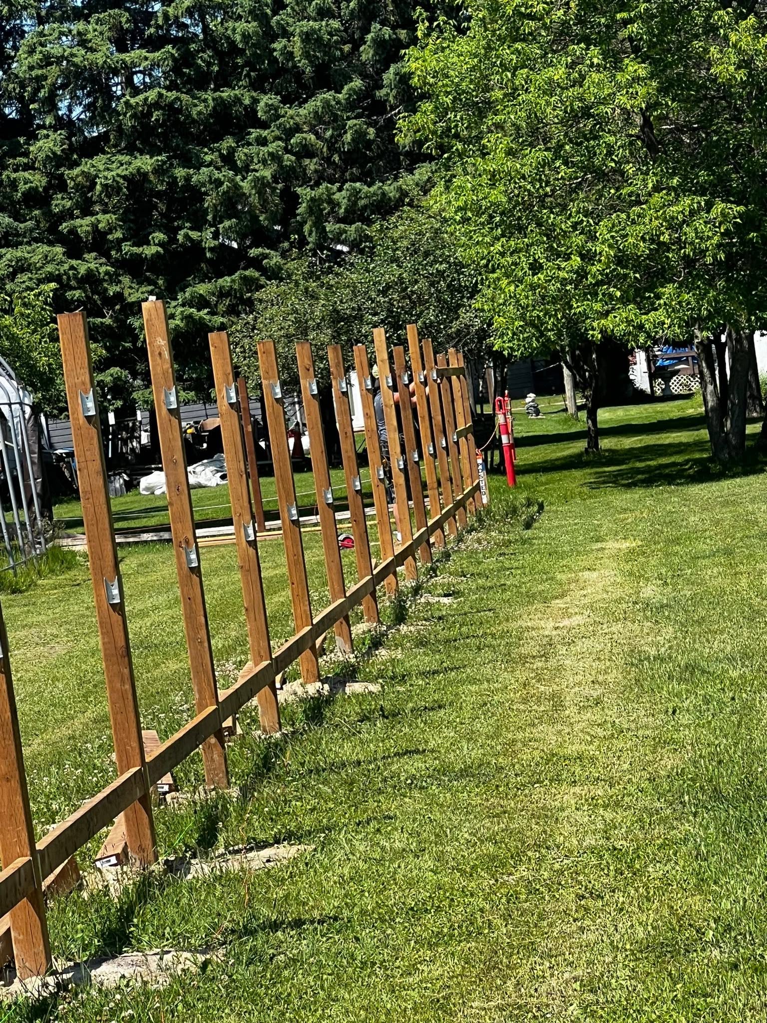 Fence framing